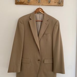 Perry Ellis Portfolio Suit Tan 40R